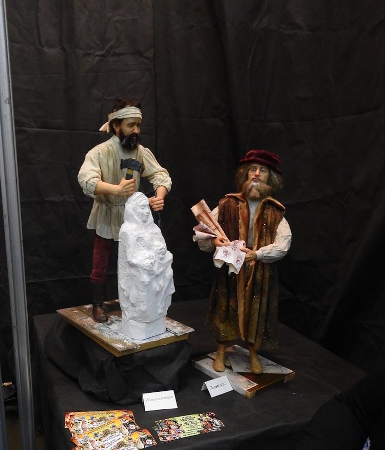 XV Международный осенний салон авторских кукол на Тишинке с 4 по 6 октября 2019 года в Москве - часть 1