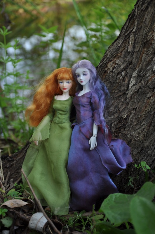 Две Розочки. Шарнирные куклы от SisterFox (фото 3)