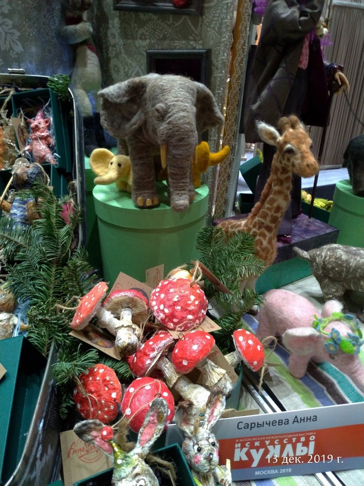 X Международная выставка "Искусство куклы" в Гостином дворе. Часть 1