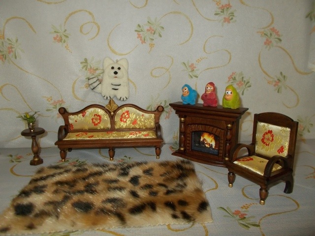 Эксклюзивная мебель для кукол БЖД ростом от 13 до 15см