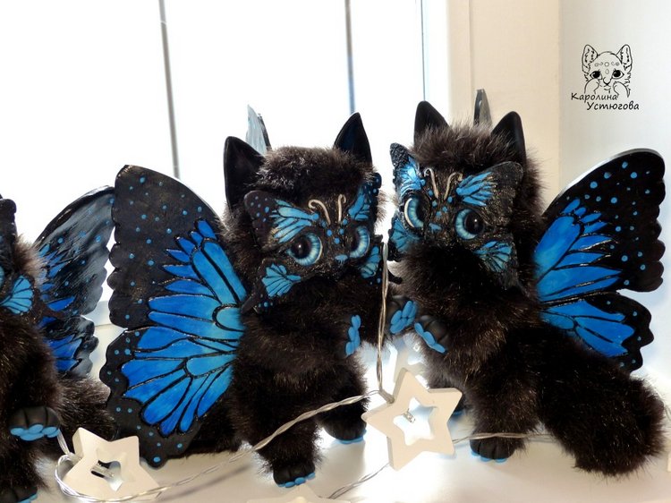 Волшебство продолжается... Бабочковые котята Папилиофелис (фото 5)
