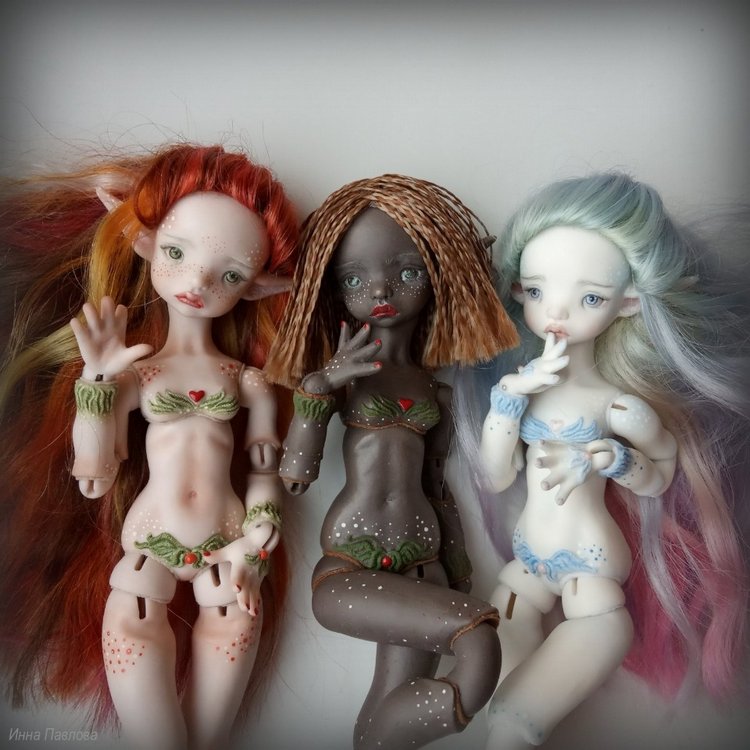 Новые фарфоровые Дриадочки (фото 2)