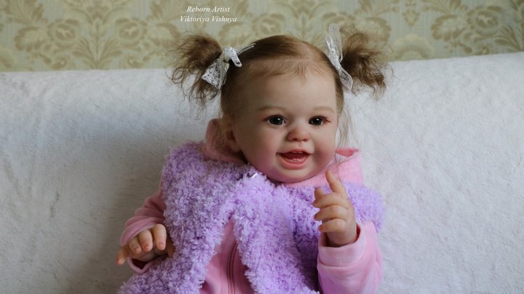 Малышка Хулиганка... куколка реборн Виктории Вишни