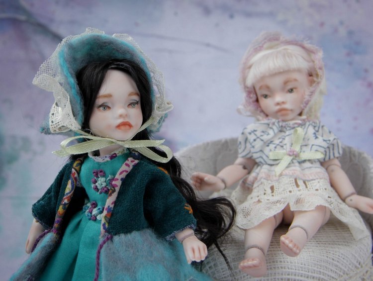 Семейный портрет — Авторские шарнирные куклы своими руками: лепка