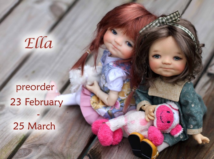 Объявлен преордер на Эллу (Ella) от Meadow dolls