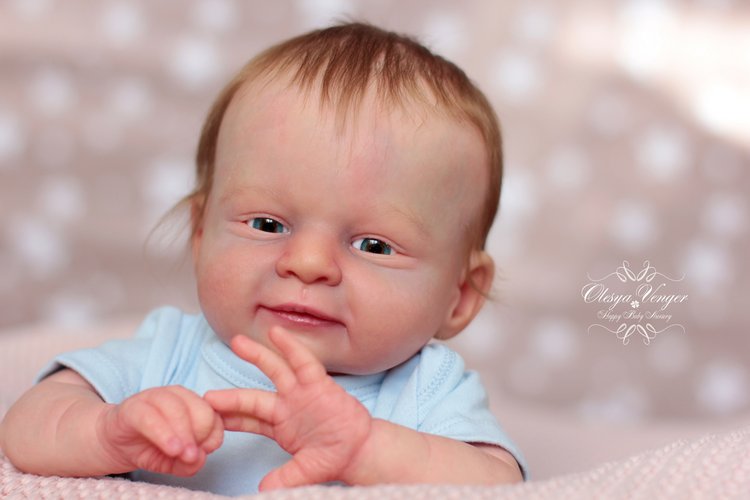 Прототип Марк от Ольги Ауэр (Marc by Olga Auer). кукла реборн Олеси Венгер (фото 7)