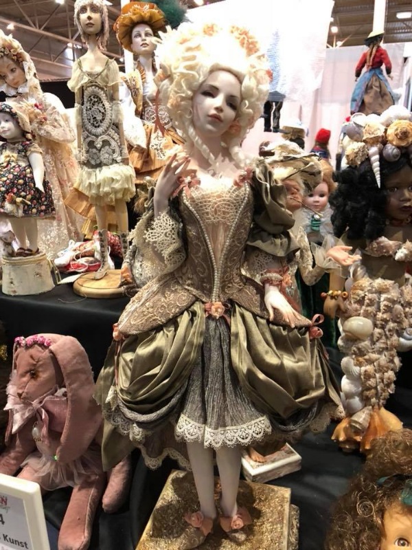 Выставка кукол и мишек в Мюнстере, Германия 28.04.2018-29.04.2018 год часть вторая