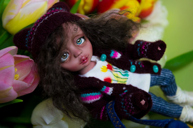 Даночка. Авторская шарнирная кукла Светланы Гоменюк, RaysvetDolls | Бэйбики Даночка. Авторская шарнирная кукла Светланы Гоменюк, RaysvetDolls