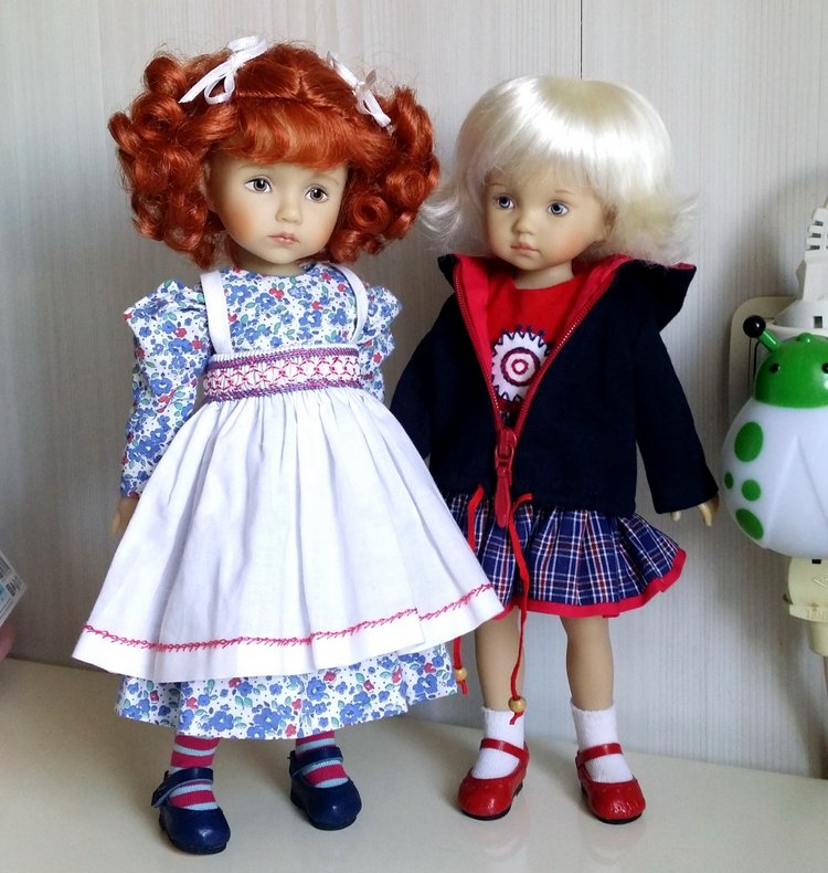 Ура! Сестрёнка приехала! Куколки от Dianna Effner Boneka