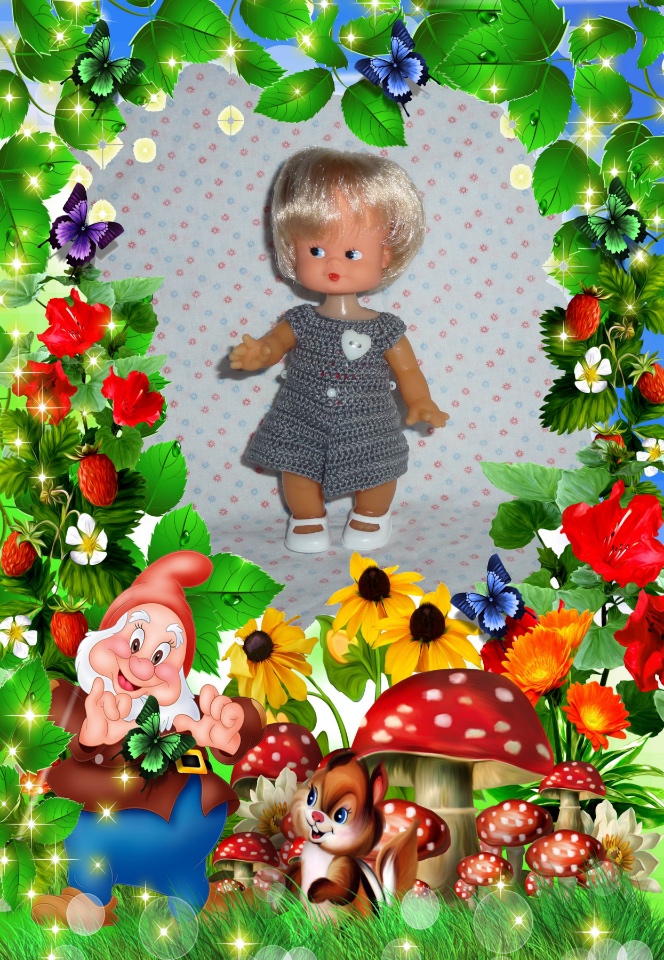 Мои куколки SCHALKAU и коллекция вязаных нарядов (фото 10)