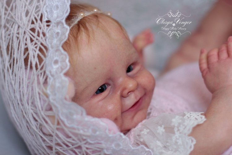 Прототип Shaya от скульптора Bonnie Sieben. Кукла реборн Олеси Венгер