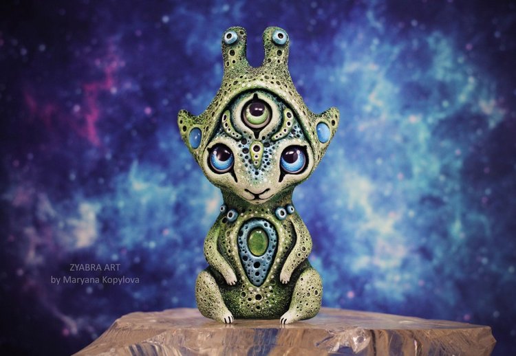 Зябры - Авторские фантастические космические существа