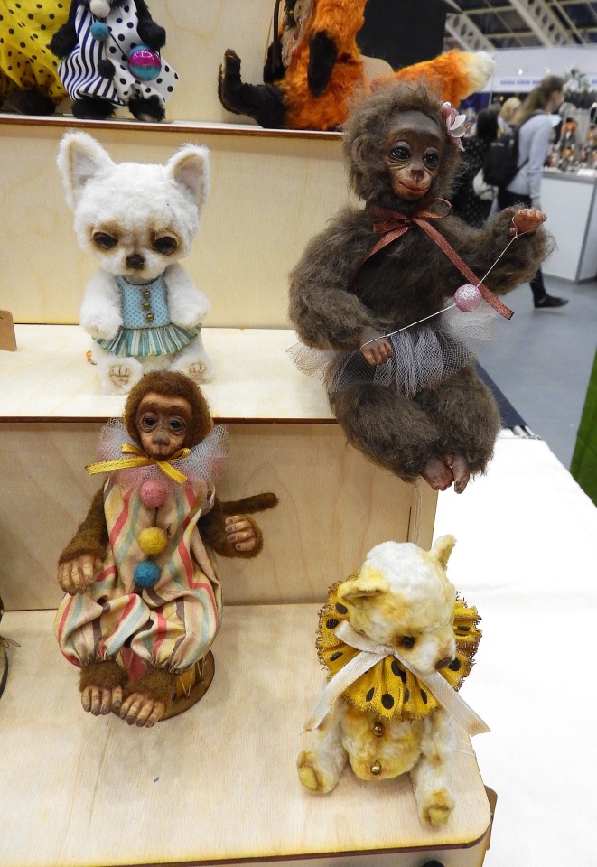 XV Международный осенний салон авторских кукол на Тишинке с 4 по 6 октября 2019 года в Москве - часть 3