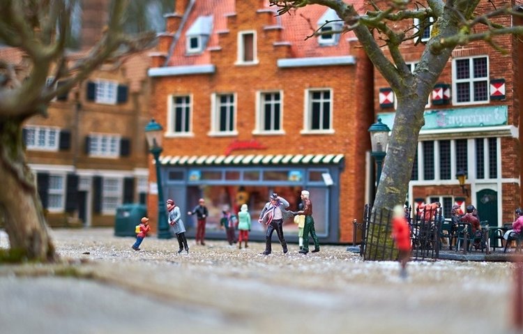 Парк миниатюр Madurodam Голландия