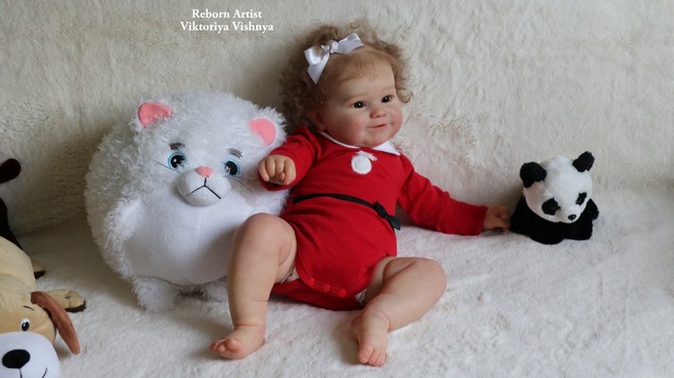 Моя Мэдди... Куколка реборн Виктории Вишни