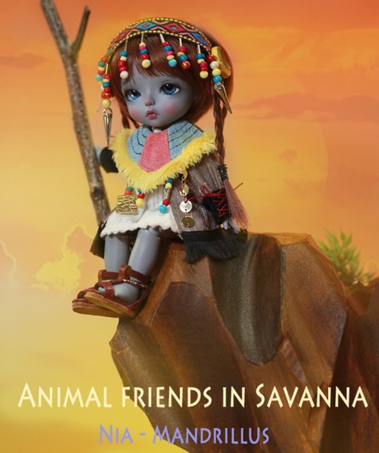 Начался новый релиз от Latidoll - Animal friends in Savanna | Бэйбики Начался новый релиз от Latidoll - Animal friends in Savanna (фото 2)