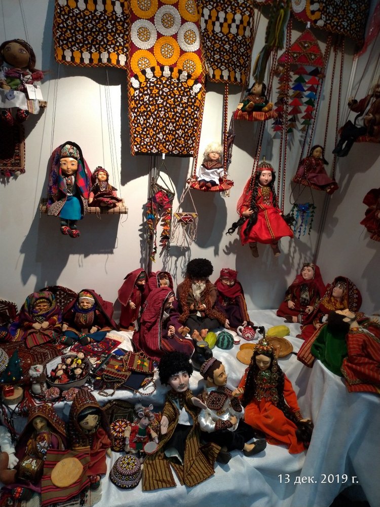X Международная выставка "Искусство куклы" в Гостином дворе. Часть 2