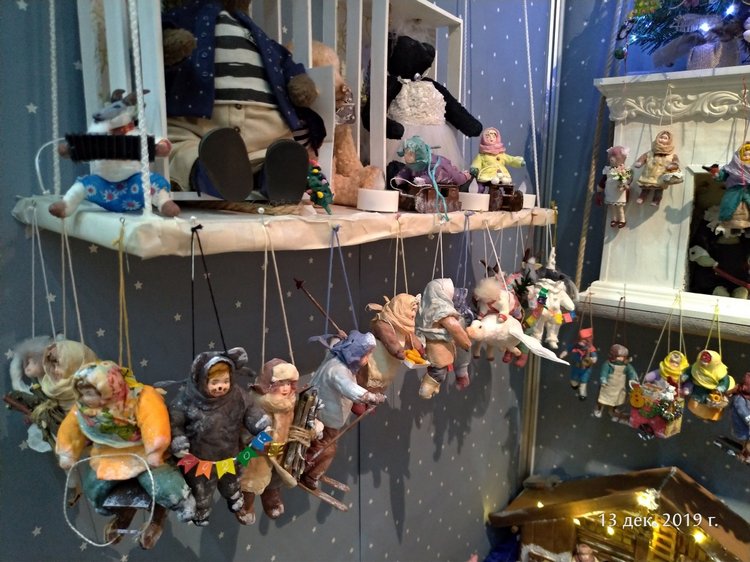 X Международная выставка "Искусство куклы" в Гостином дворе. Часть 1