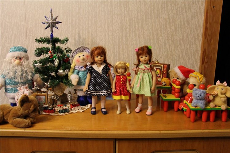 Новогодняя плюшечка с выставки