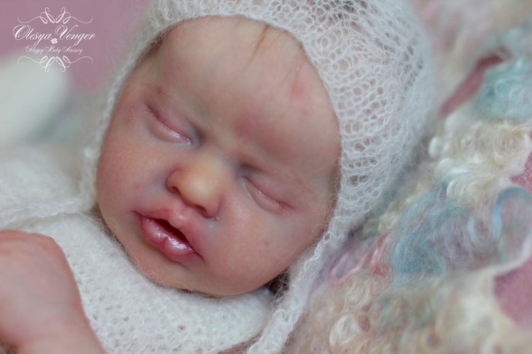 Моя крохотуля Инди. Кукла реборн Олеси Венгер