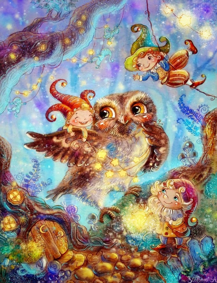 Волшебные иллюстрации — Интересное обо всем: поздравления
