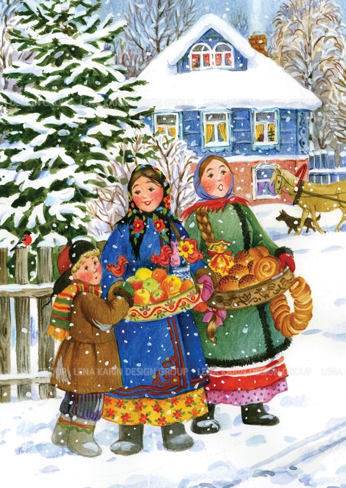 Иллюстрации Елены Уваровой