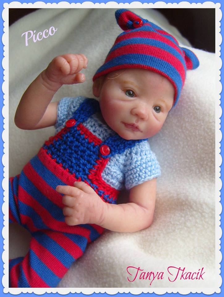 Авторские куклы OOAK из полимерной глины от Tanya Tkacik - часть 2