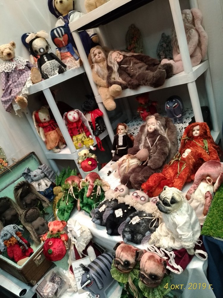 XV Международный Салон Авторских кукол на Тишинке моими глазами. Часть II