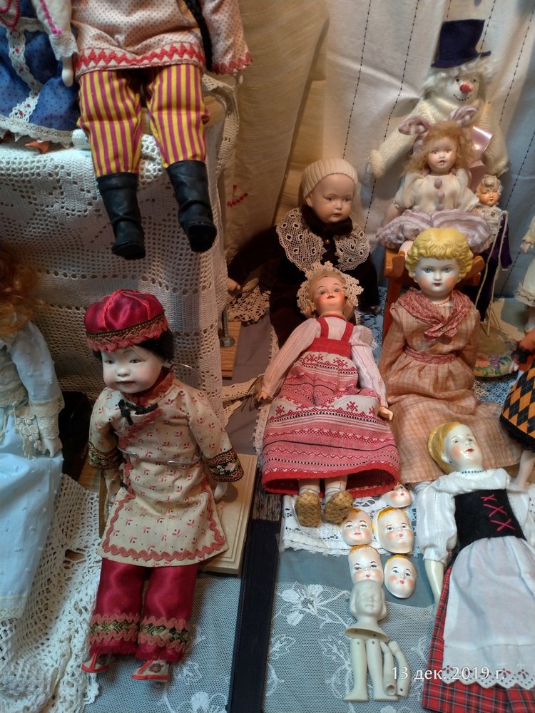X Международная выставка "Искусство куклы" в Гостином дворе. Часть 1