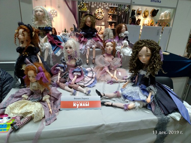 X Международная выставка "Искусство куклы" в Гостином дворе. Часть 2
