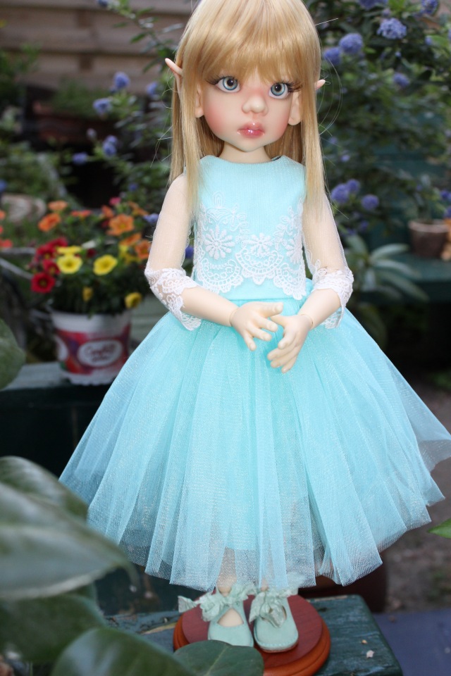 Талисса в весеннем саду — Куклы Kaye Wiggs (Кайе Виггс): авторские BJD (БЖД) (фото 4)