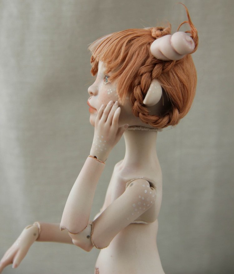 Тилли. Маленькая фарфоровая фавна (фото 10)