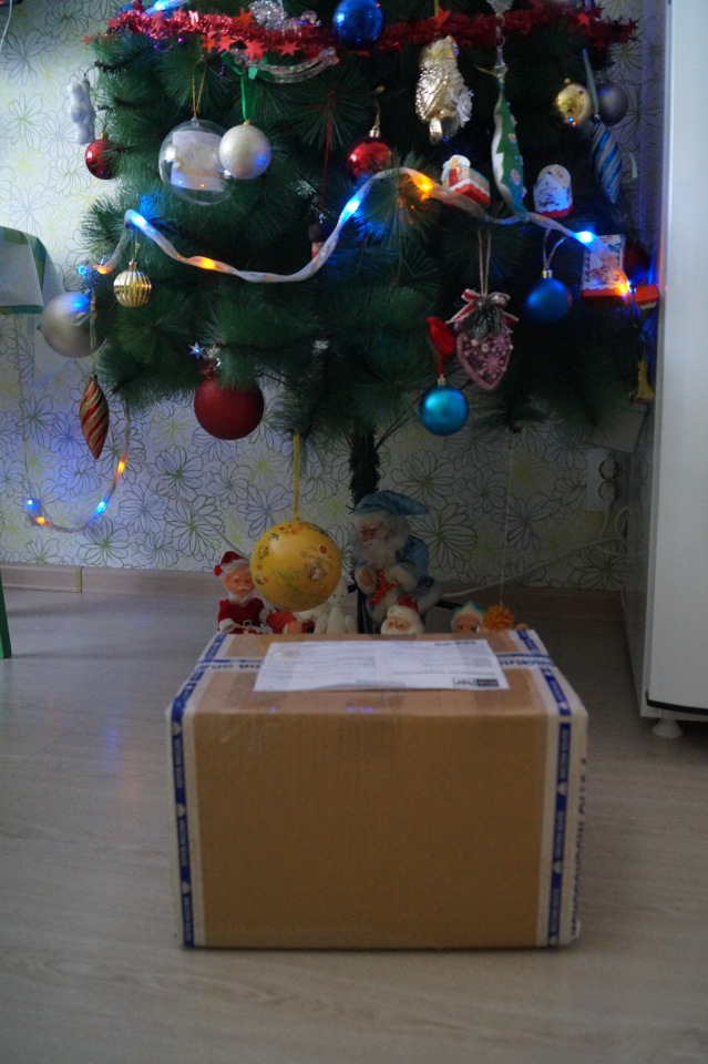 В канун Рождества ко мне пришла посылочка