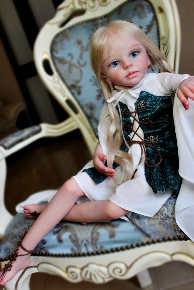 Эльфиечка Венера. Прототип, моя версия. Куклы реборн Елены Ядриной (фото 6)