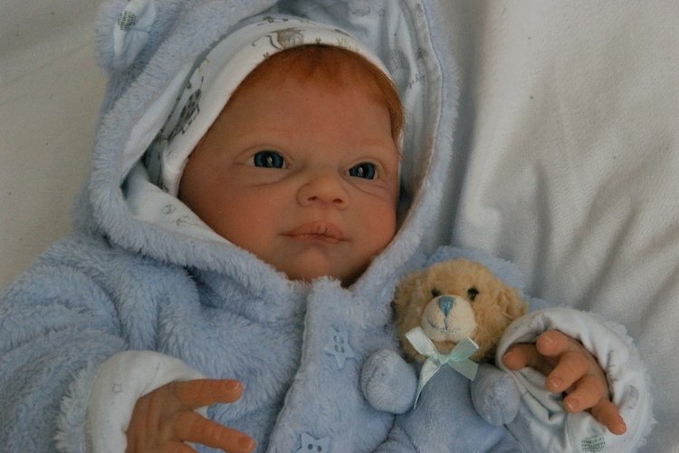 Малышка из молда Натали — Куклы Реборн (Reborn): домашние фото (фото 3)