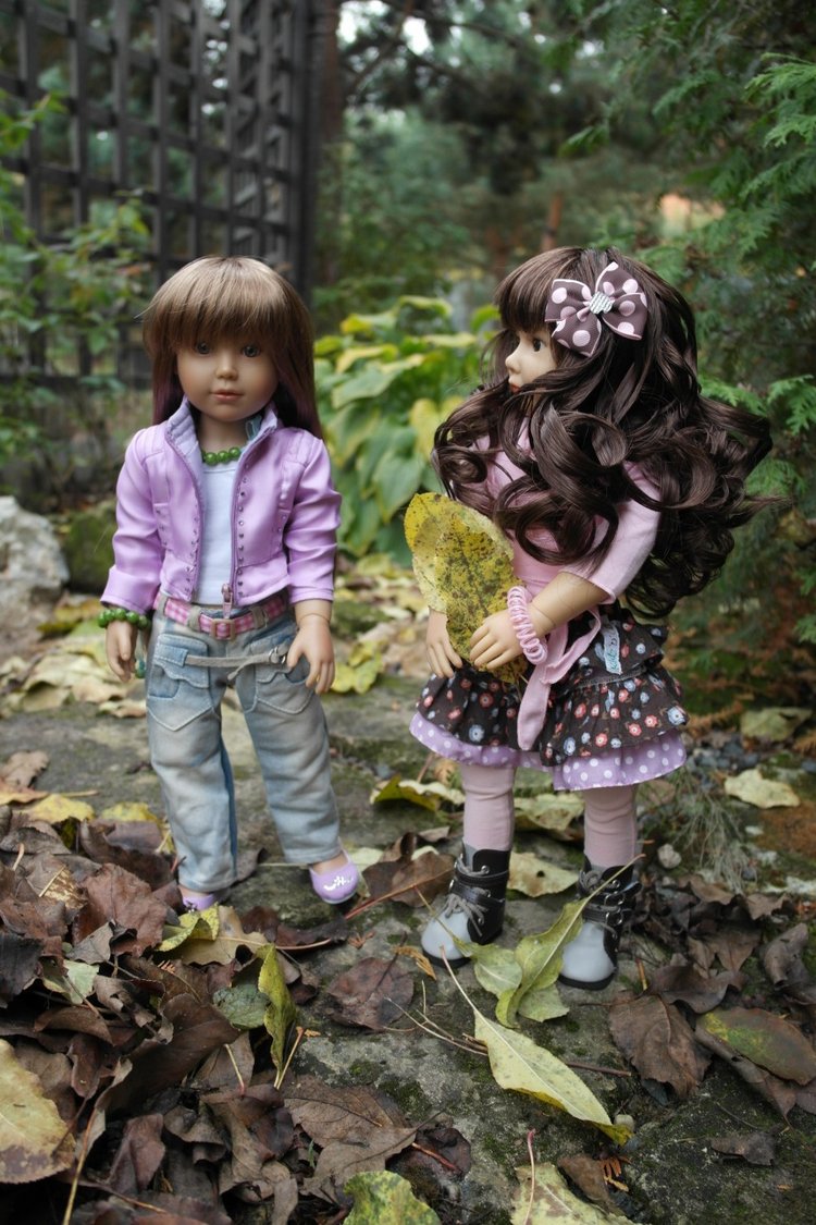 Осенний день Юляши и Бьорк (фото 9)