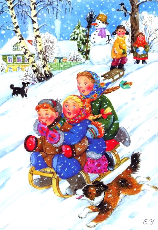 Иллюстрации Елены Уваровой