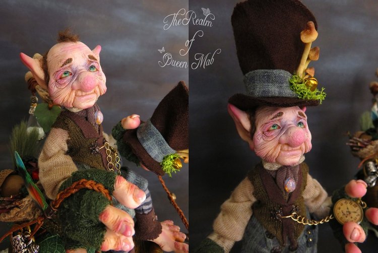 The Realm of Queen Mab - Fantasy & Ooak Art - Авторские фантазийные скульптуры by Silver Berry
