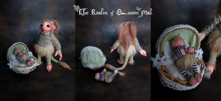 The Realm of Queen Mab - Fantasy & Ooak Art - Авторские фантазийные скульптуры by Silver Berry