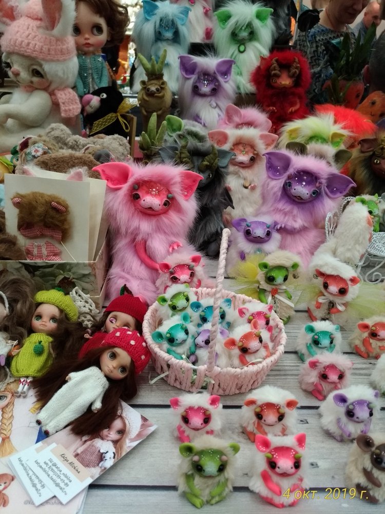 XV Международный Салон Авторских кукол на Тишинке моими глазами. Часть II