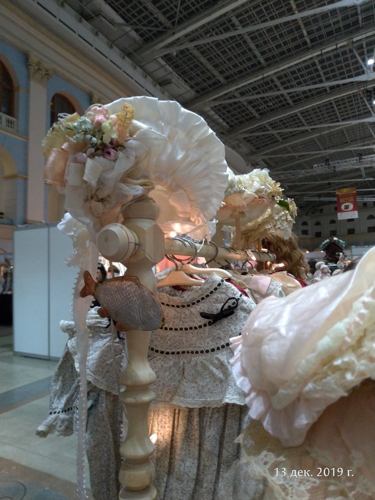 X Международная выставка "Искусство куклы" в Гостином дворе. Часть 1