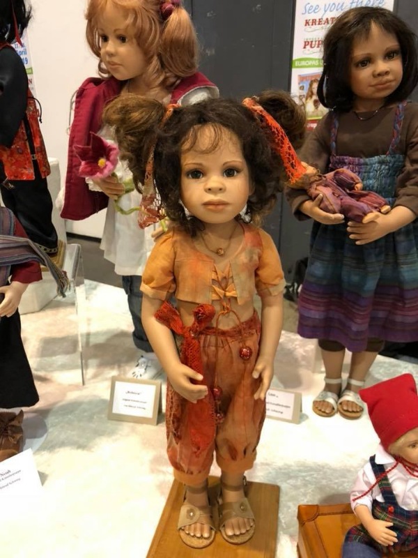 Выставка кукол и мишек в Мюнстере, Германия 28.04.2018-29.04.2018 год часть вторая