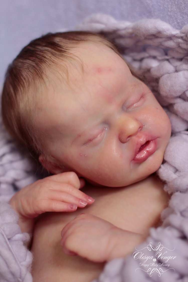 Моя крохотуля Инди. Кукла реборн Олеси Венгер (фото 10)