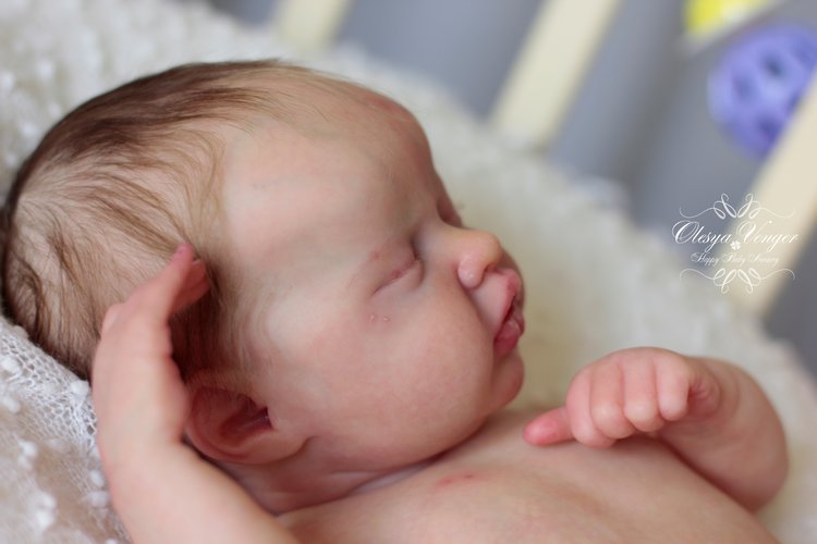 Моя крохотуля Инди. Кукла реборн Олеси Венгер