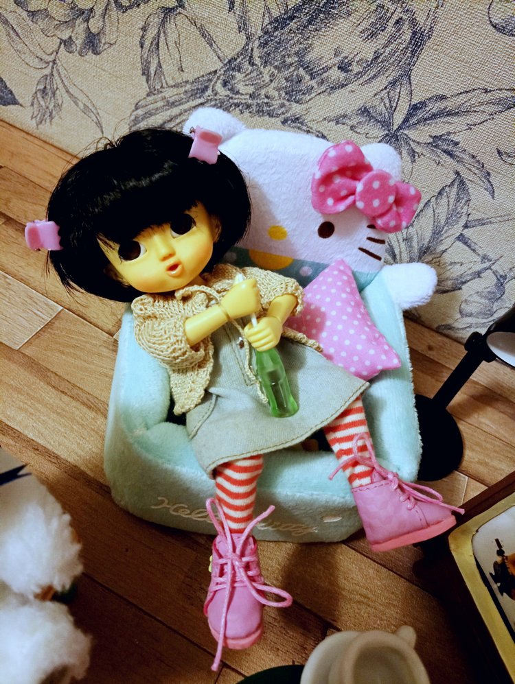 В гостях у Китти — Фотоистории с куклами BJD (БЖД): сериалы (фото 3)