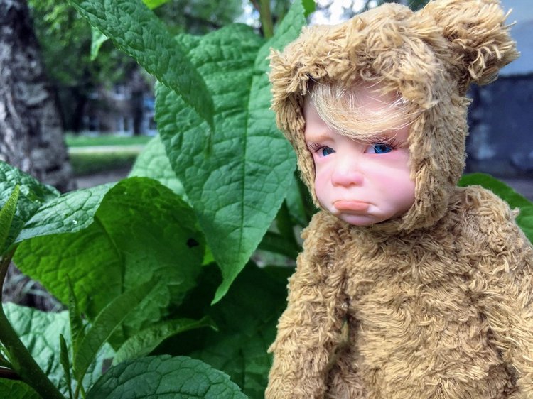 Teddy doll — Авторские куклы Тедди