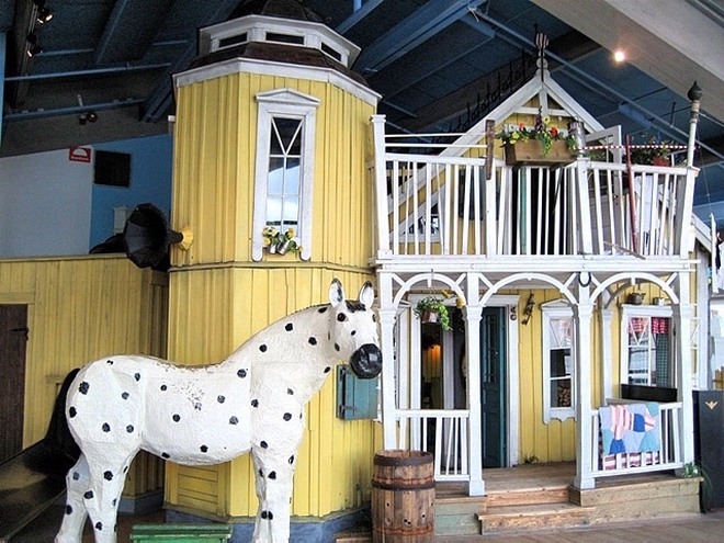 Швеция Стокгольм, музей Юнибакен