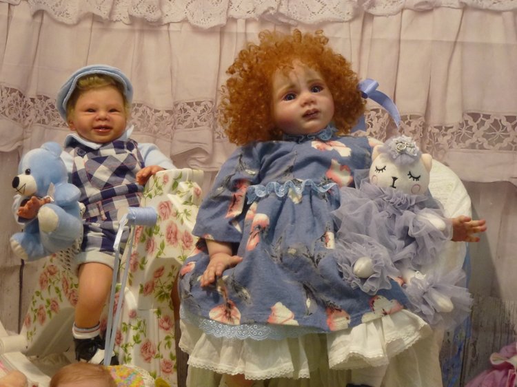 Март 2019 года - Весенний Бал Кукол на Тишинке - РЕБОРНЫ (фото 2)