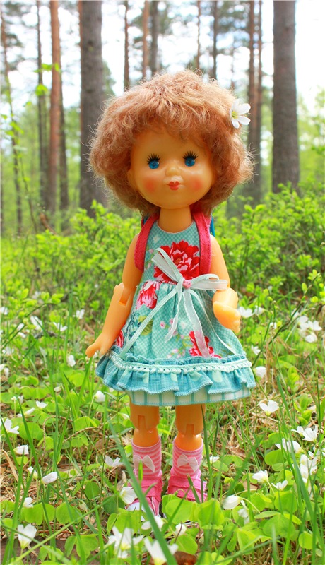 Женя-путешественница — Советские винтажные куклы (СССР): Ленигрушка