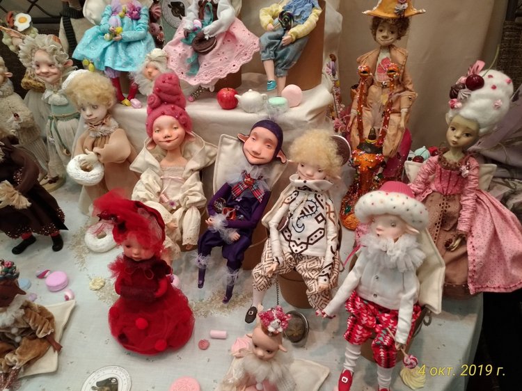 XV Международный Салон Авторских кукол на Тишинке моими глазами. Часть II (фото 5)